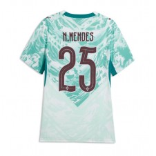 Portugal Nuno Mendes #25 Bortedrakt Kvinner VM 2026 Kortermet